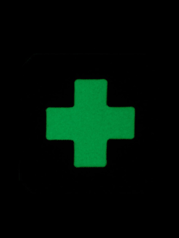 M-TAC Naszywka Medic Cross Laser Cut Oliwkowa Fluorescencyjna