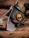 M-TAC Naszywka 3D No Knife No Life PVC Coyote