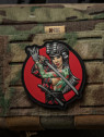 M-TAC Naszywka 3D Tactical Girl No.3 Yakuza Turkusowa PVC