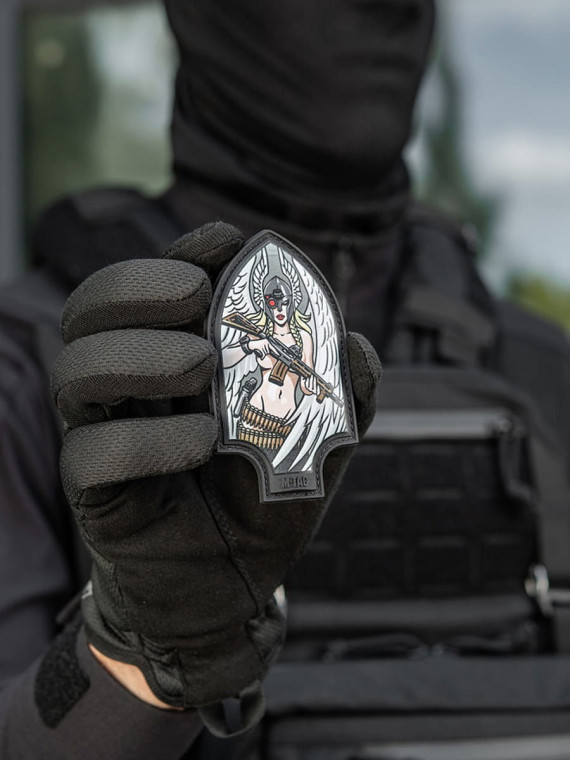 M-TAC Naszywka 3D Włócznia Walkirii PVC Drukowana Czarna