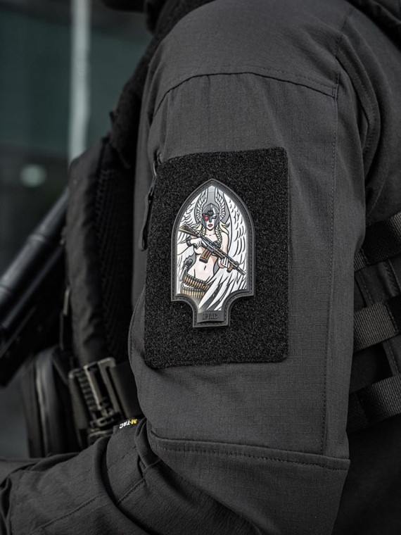M-TAC Naszywka 3D Włócznia Walkirii PVC Drukowana Czarna
