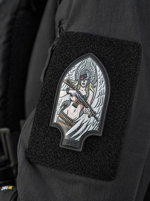 M-TAC Naszywka 3D Włócznia Walkirii PVC Drukowana Czarna