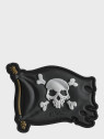 M-TAC Naszywka 3D Jolly Roger PVC Czarna