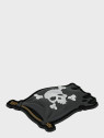 M-TAC Naszywka 3D Jolly Roger PVC Czarna