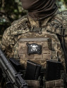 M-TAC Naszywka 3D Jolly Roger PVC Czarna