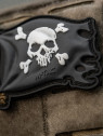 M-TAC Naszywka 3D Jolly Roger PVC Czarna