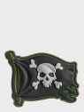 M-TAC Naszywka 3D Jolly Roger PVC Oliwkowo-czarna