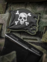 M-TAC Naszywka 3D Jolly Roger PVC Oliwkowo-czarna