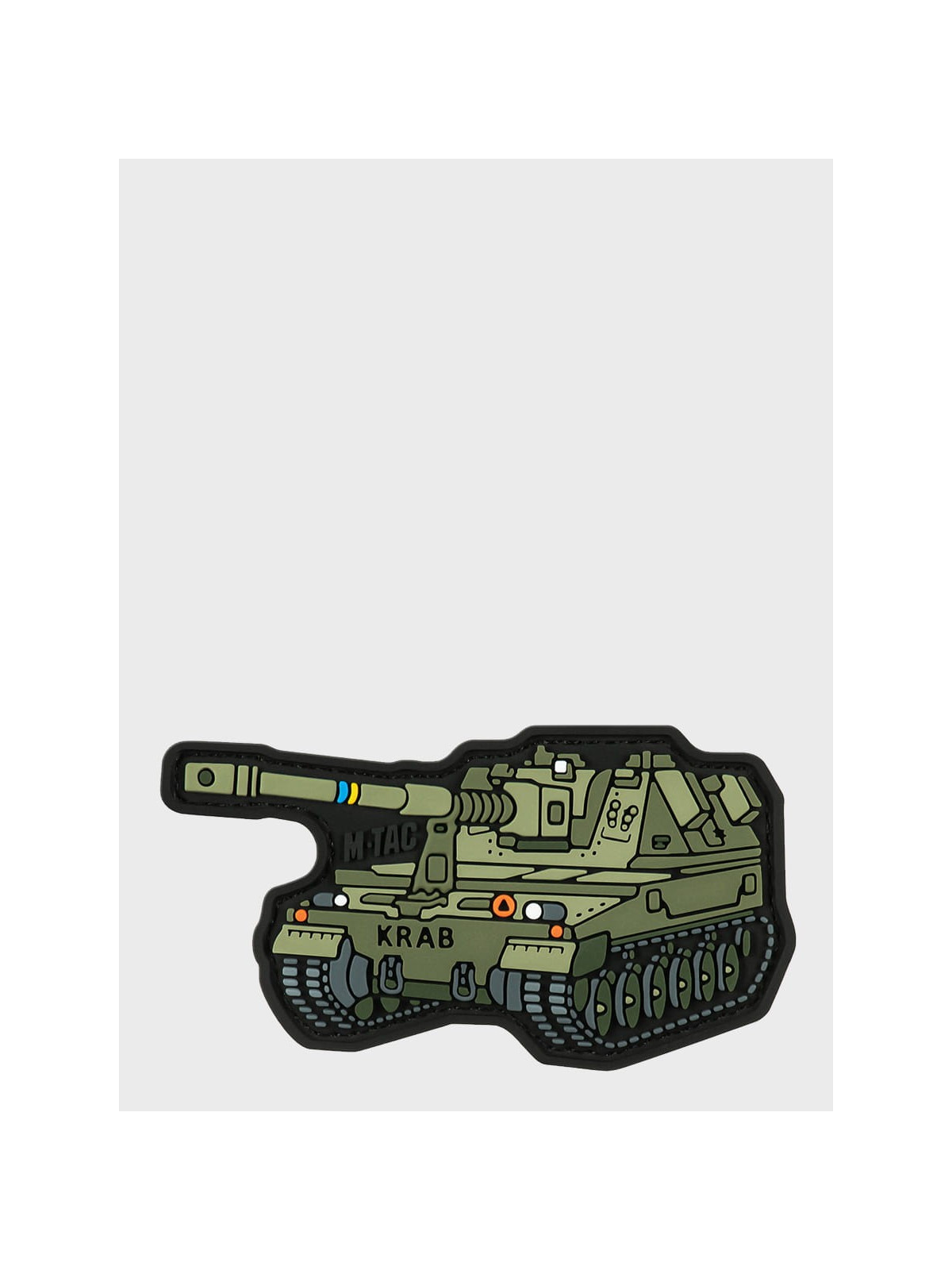 M-TAC Naszywka 3D Krab PVC 9x5 cm Oliwkowa