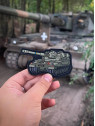 M-TAC Naszywka 3D Krab PVC 9x5 cm Oliwkowa
