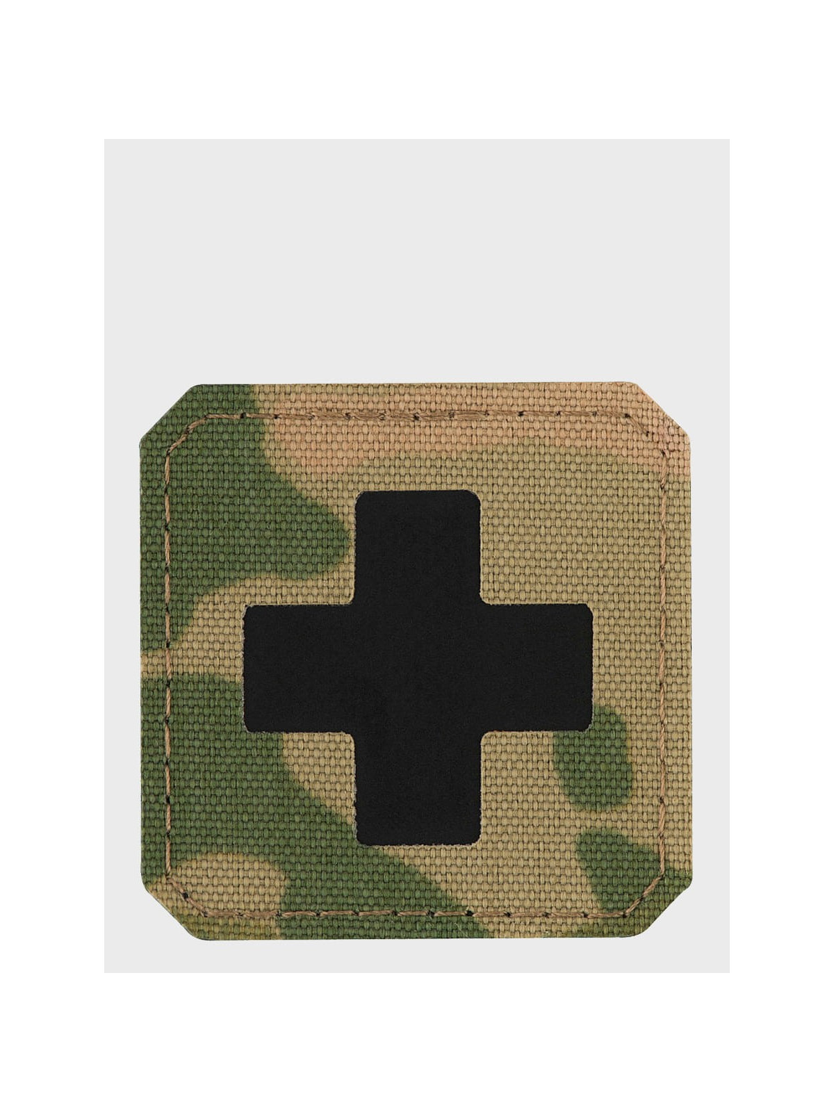 M-TAC Naszywka Medic Cross Laser Cut Multicam-czarny