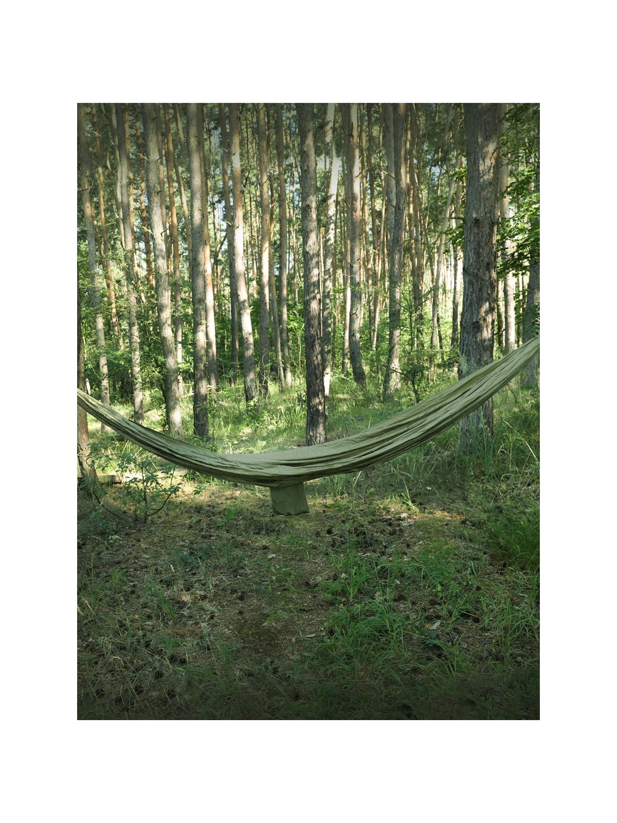 TEXAR Hamak turystyczny obozowy 300x140cm do 200 kg Oliwkowy