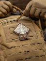 M-TAC Naszywka 3D MG Operator PVC Nadruk 9,2 x 8,6 cm Coyote
