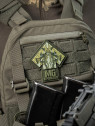 M-TAC Naszywka 3D MG Operator PVC Nadruk 9,2 x 8,6 cm oliwkowa