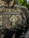 M-TAC Naszywka 3D MG Operator PVC 9,2 x 8,6 cm Oliwkowa