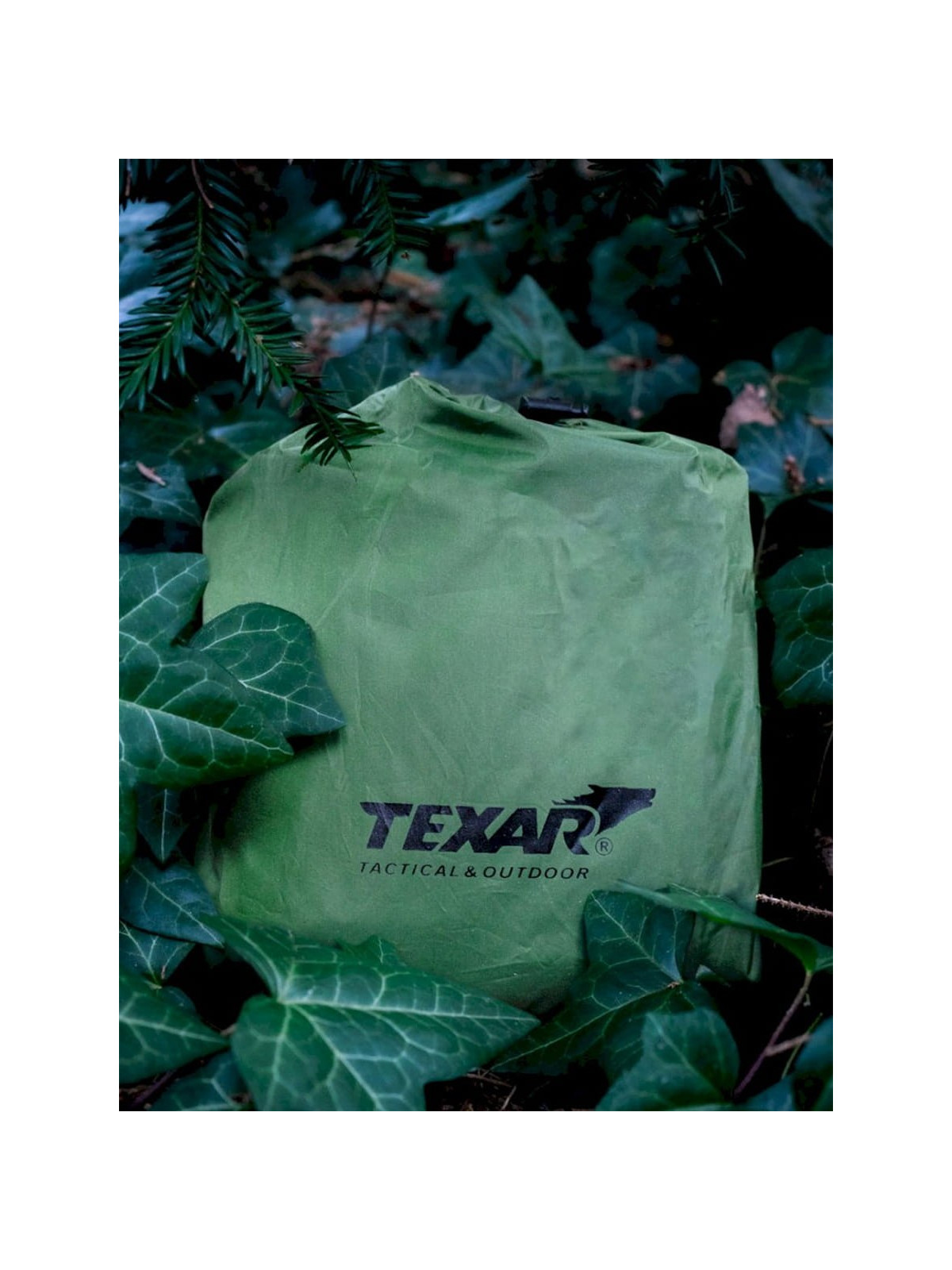 TEXAR TARP WODOODPORNY PŁACHTA PLANDEKA 300x300cm OLIWKOWY