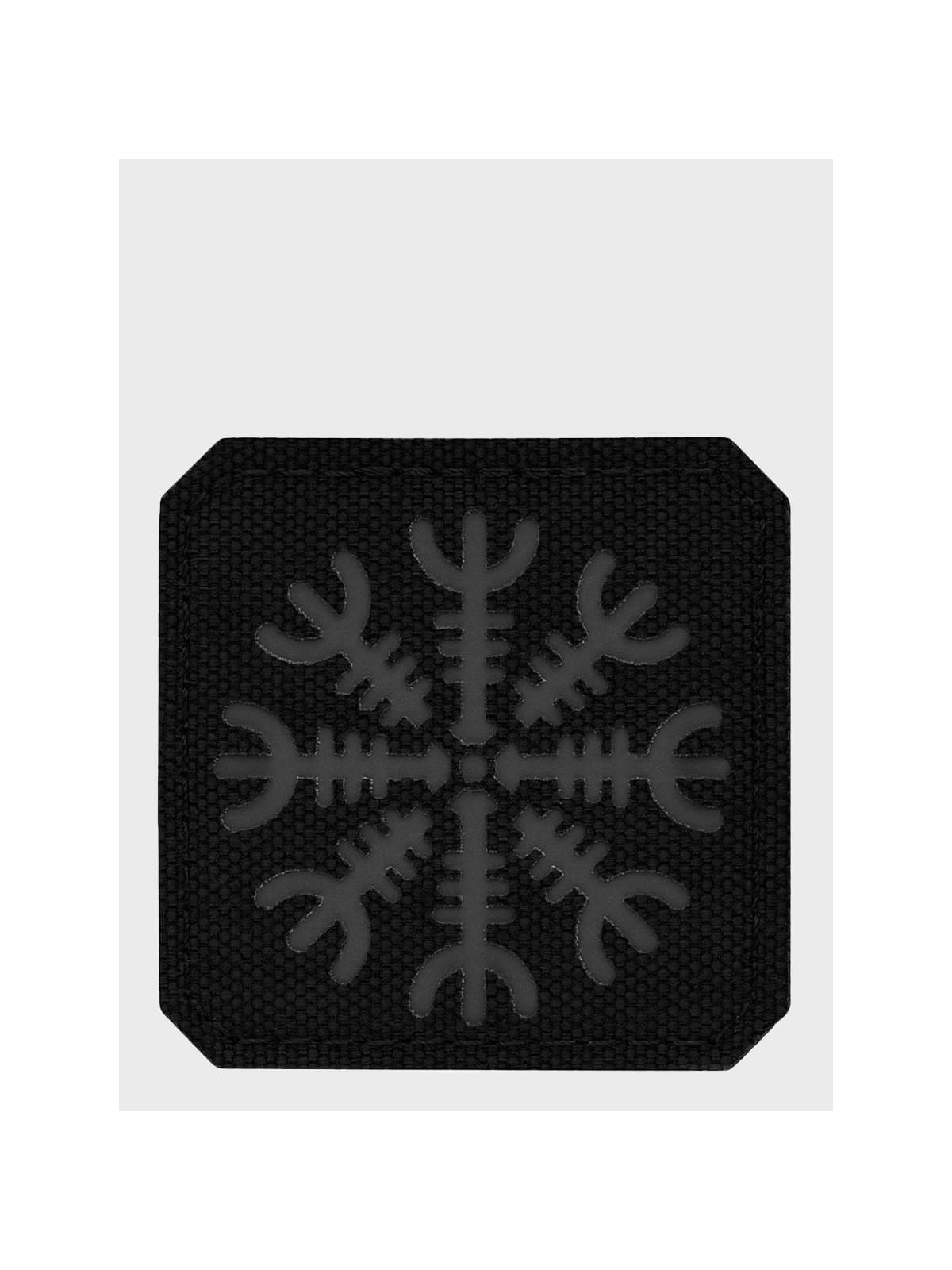 M-TAC Naszywka Hełm Grozy Aegishjalmur Laser Cut 4,5 x 4,5 cm Czarno-szara