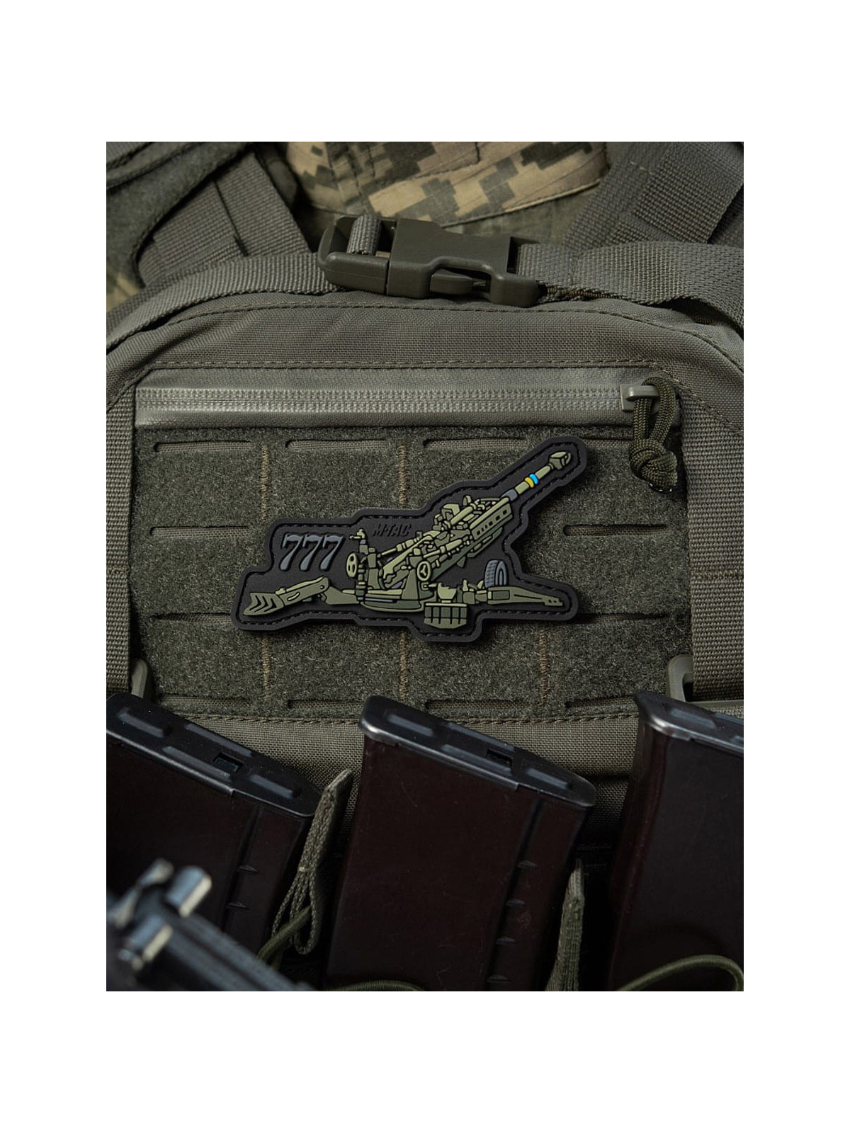 M-TAC NASZYWKA 3D HAUBICA M7777 PVC RZEP
