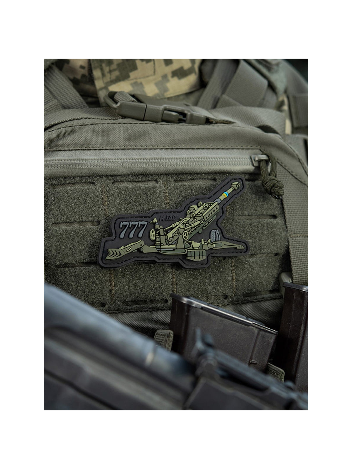 M-TAC NASZYWKA 3D HAUBICA M7777 PVC RZEP