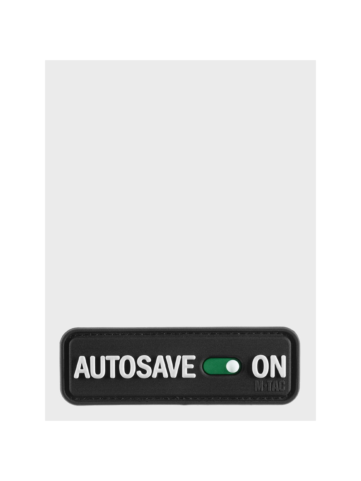 M-TAC Naszywka emblemat Autosave PVC czarna