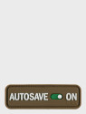 M-TAC Naszywka emblemat Autosave PVC coyote