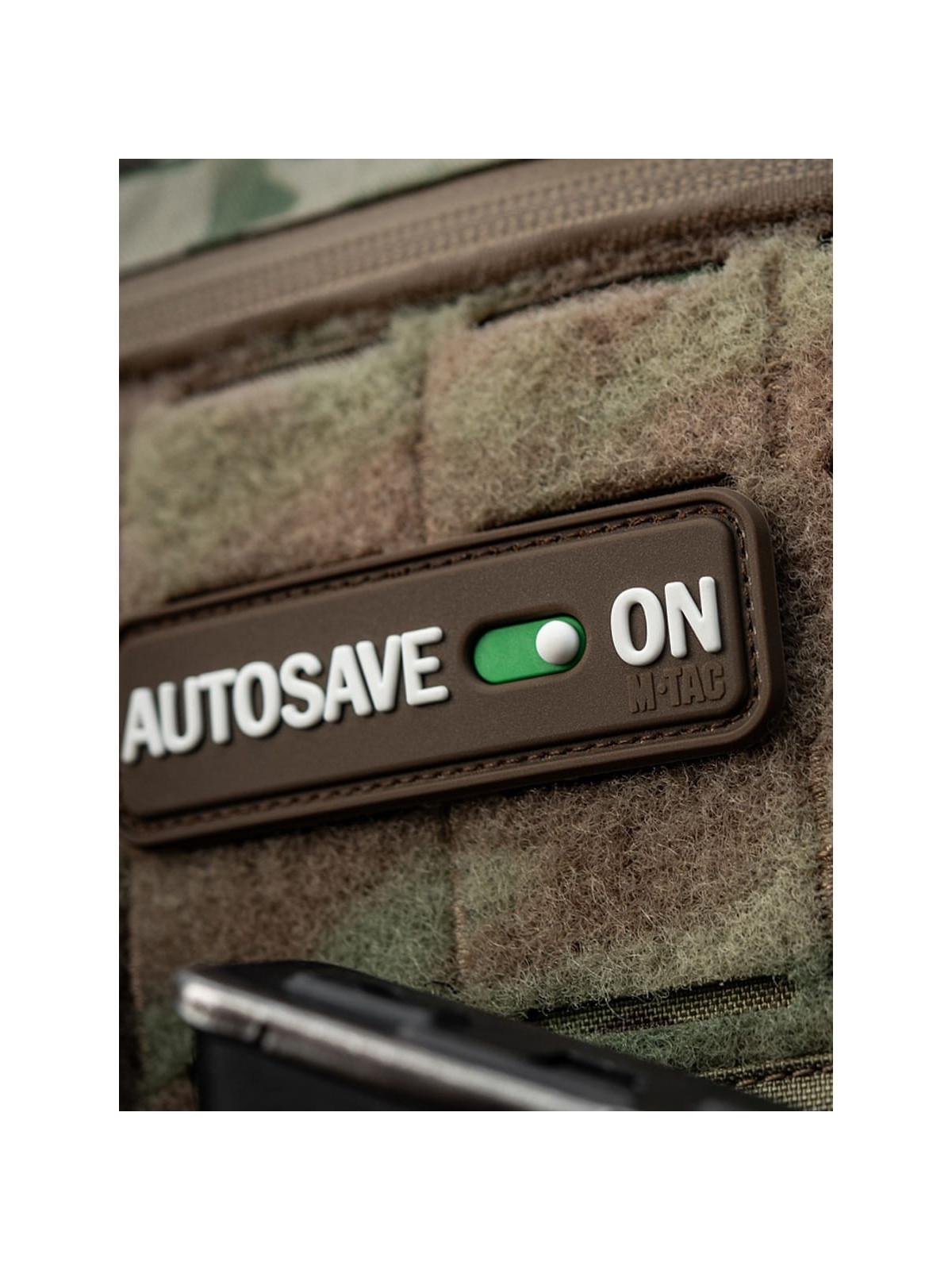 M-TAC Naszywka emblemat Autosave PVC coyote