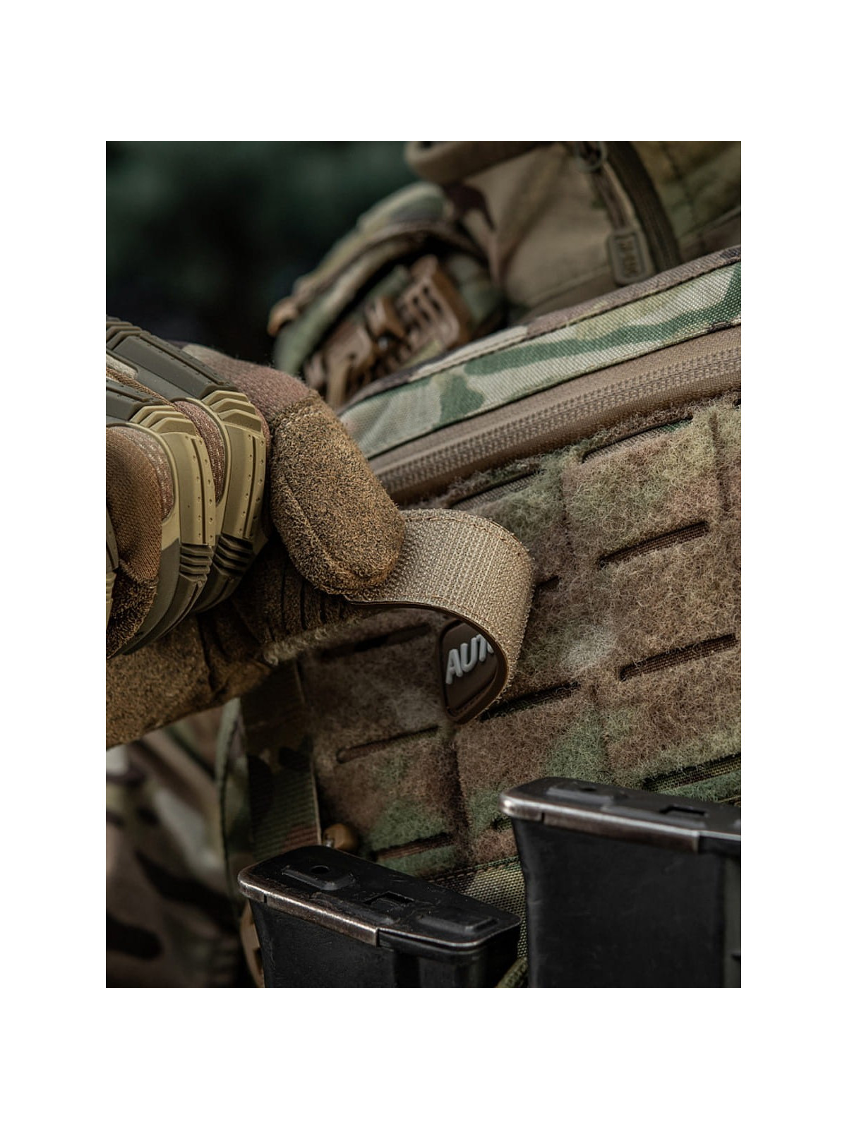 M-TAC Naszywka emblemat Autosave PVC coyote