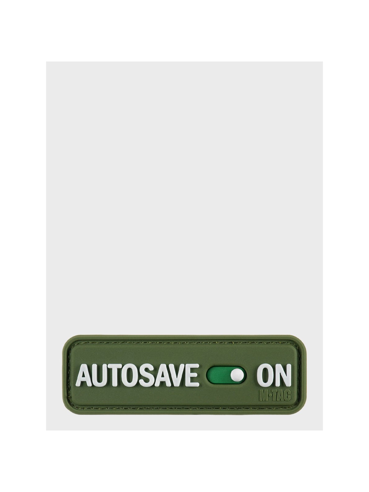 M-TAC Naszywka emblemat Autosave PVC oliwkowy