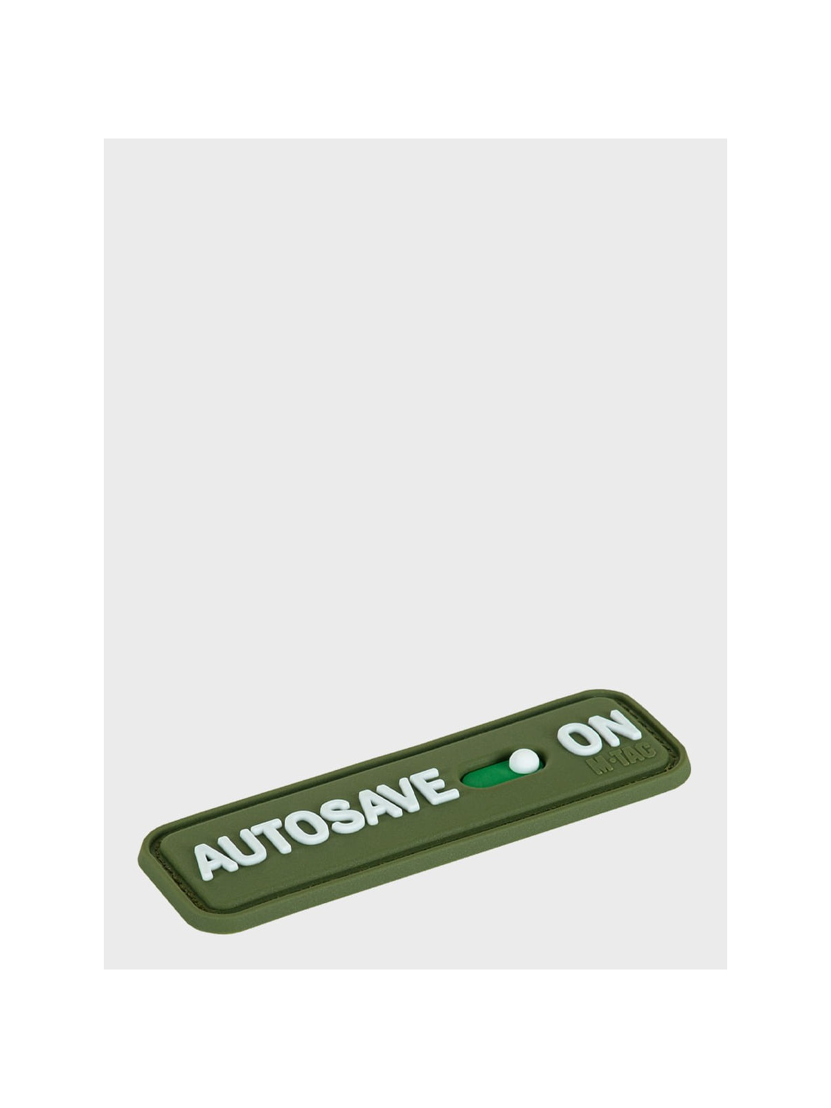 M-TAC Naszywka emblemat Autosave PVC oliwkowy