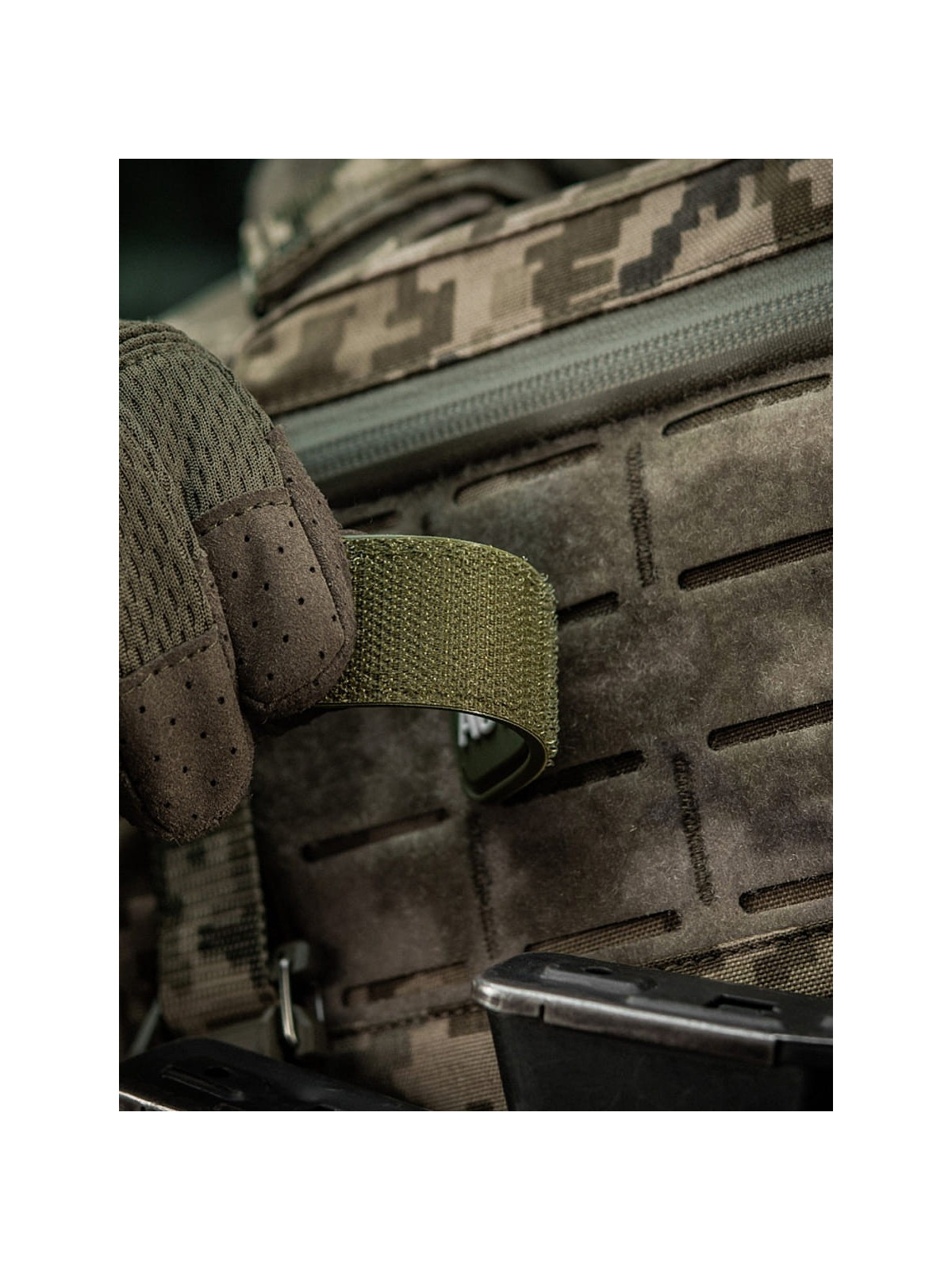 M-TAC Naszywka emblemat Autosave PVC oliwkowy