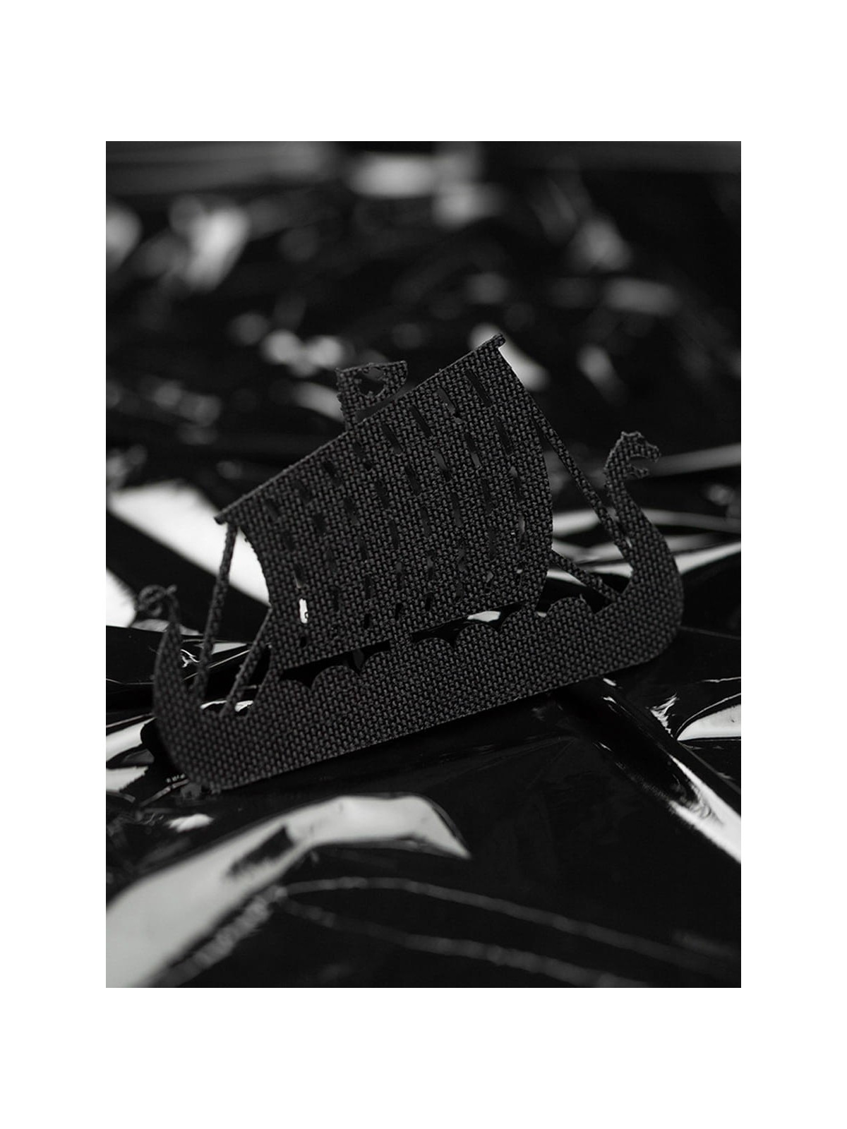 M-TAC Naszywka Drakkar Laser Cut Cordura Czarna