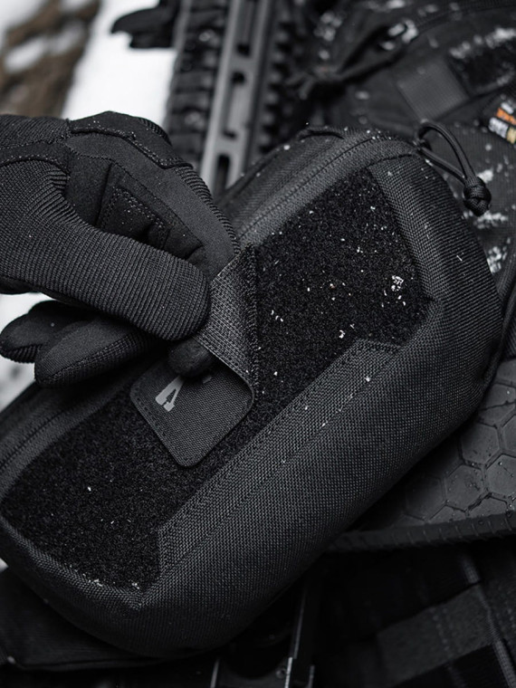 M-TAC naszywka emblemat ar-15 223/5,56 laser cut  czarno-szara