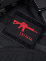 M-TAC naszywka emblemat ar-15 223/5,56 laser cut  czarno-czerwona