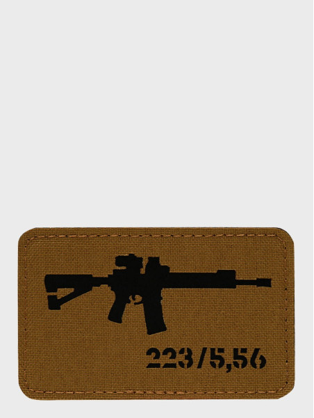 M-TAC naszywka emblemat ar-15 223/5,56 laser cut  coyote
