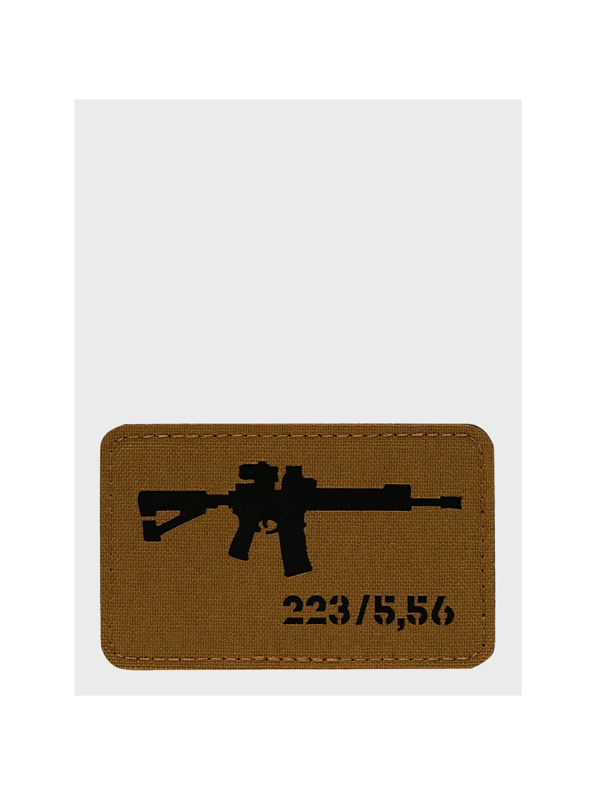 M-TAC naszywka emblemat ar-15 223/5,56 laser cut  coyote