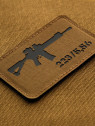 M-TAC naszywka emblemat ar-15 223/5,56 laser cut  coyote