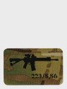M-TAC naszywka emblemat ar-15 223/5,56 laser cut  multicam