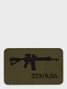 M-TAC naszywka emblemat ar-15 223/5,56 laser cut  oliwkowa