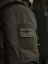 M-TAC naszywka emblemat ar-15 223/5,56 laser cut  oliwkowa
