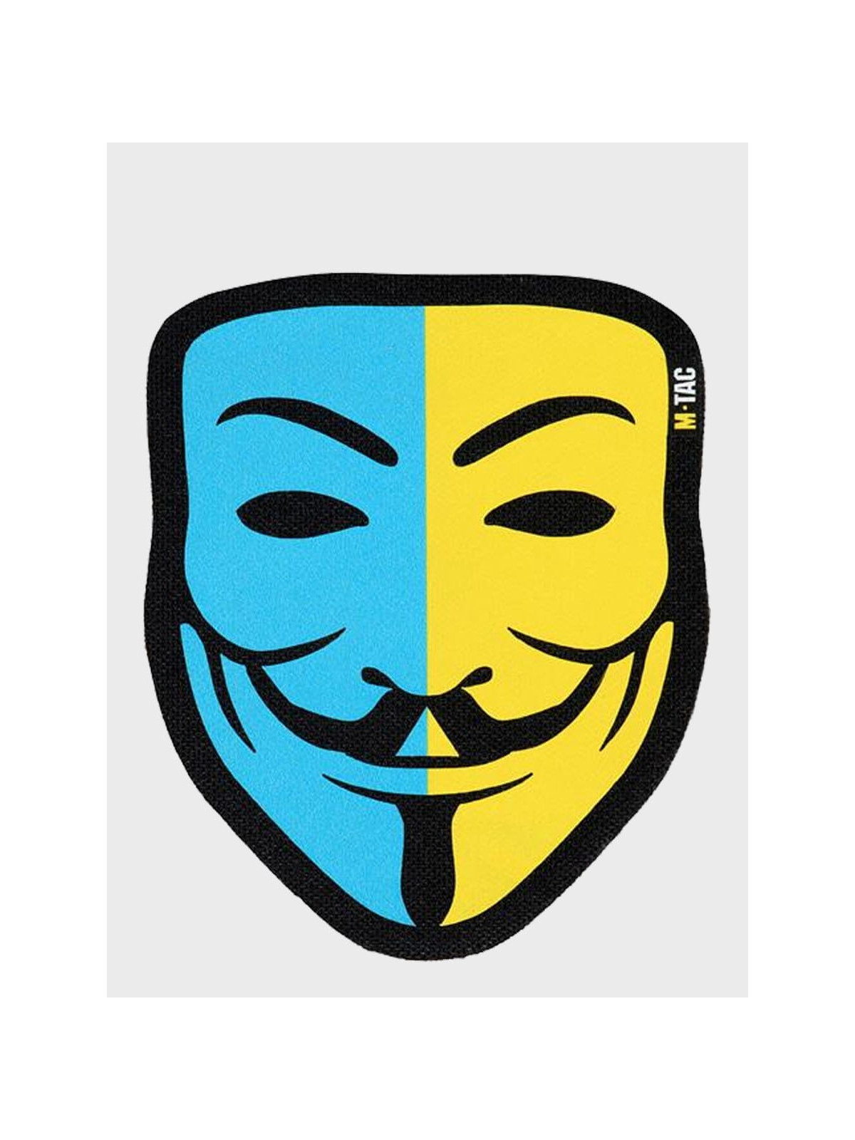 M-TAC Naszywka Anonymous Zółto-Niebieska