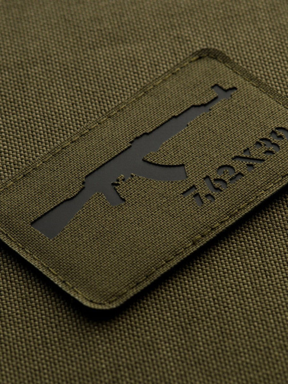 M-TAC Naszywka AKM 7,62x39 Laser Cut 8 x 5 cm Oliwkowa