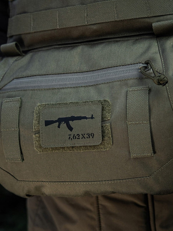 M-TAC Naszywka AKM 7,62x39 Laser Cut 8 x 5 cm Oliwkowa