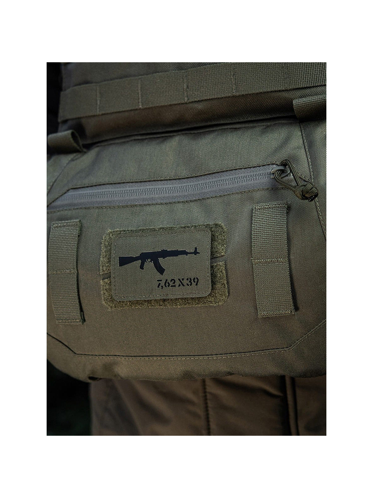 M-TAC Naszywka AKM 7,62x39 Laser Cut 8 x 5 cm Oliwkowa
