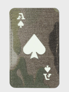 M-TAC Naszywka Ace Of Spades Laser Cut Multicam Fluorescencyjna