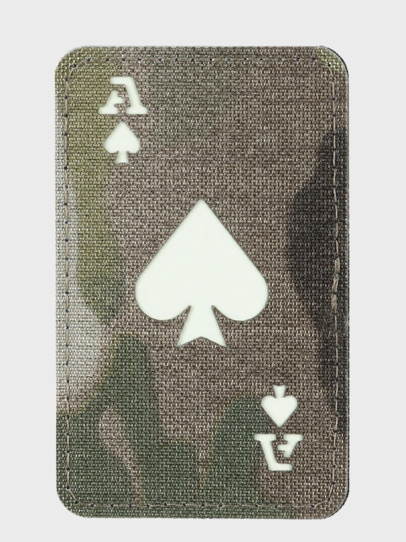 M-TAC Naszywka Ace Of Spades Laser Cut Multicam Fluorescencyjna