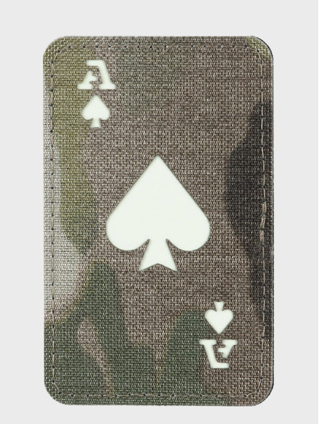 M-TAC Naszywka Ace Of Spades Laser Cut Multicam Fluorescencyjna