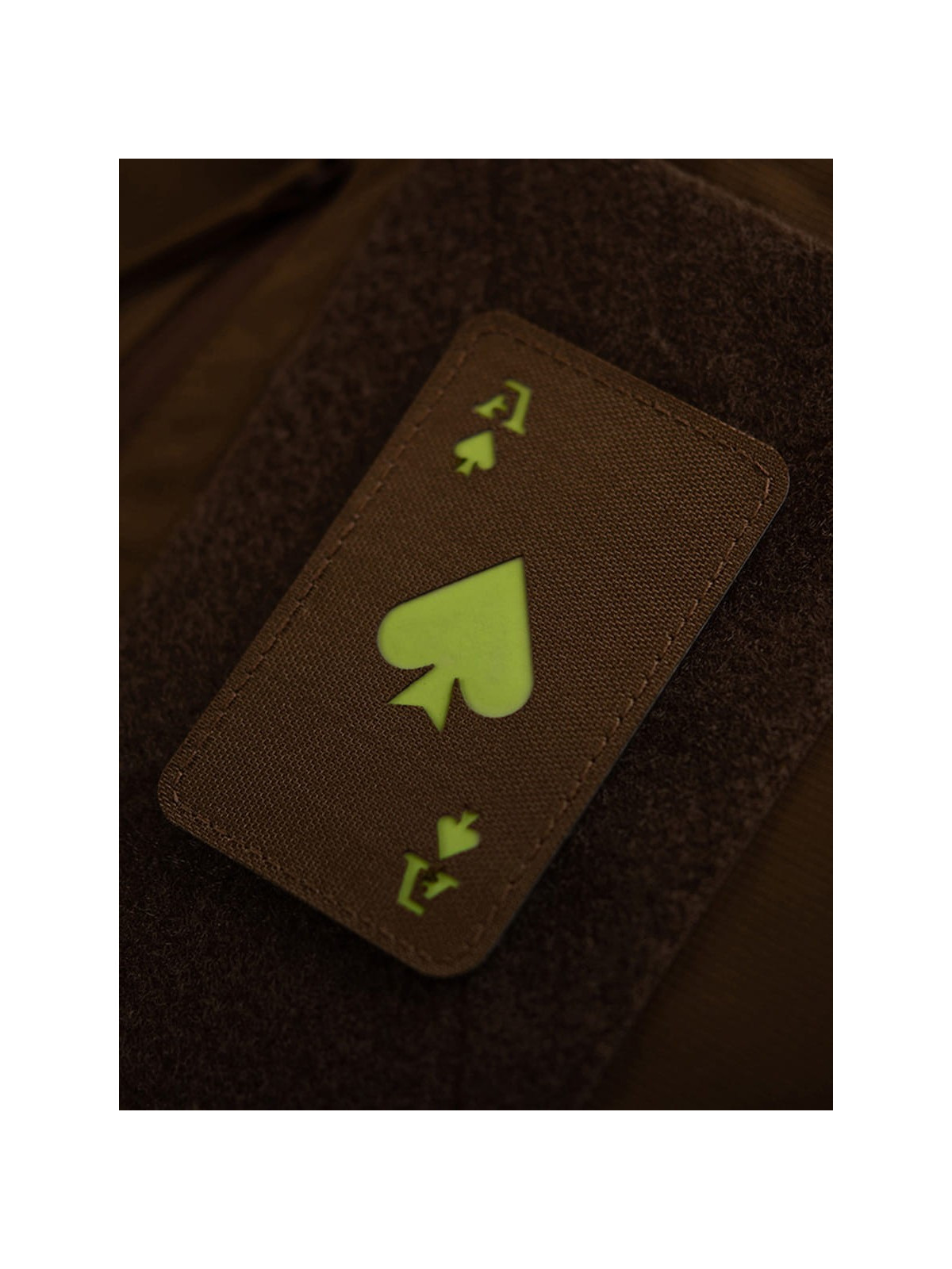 M-TAC Naszywka Ace Of Spades Laser Cut Coyote Fluorescencyjna