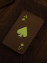 M-TAC Naszywka Ace Of Spades Laser Cut Coyote Fluorescencyjna
