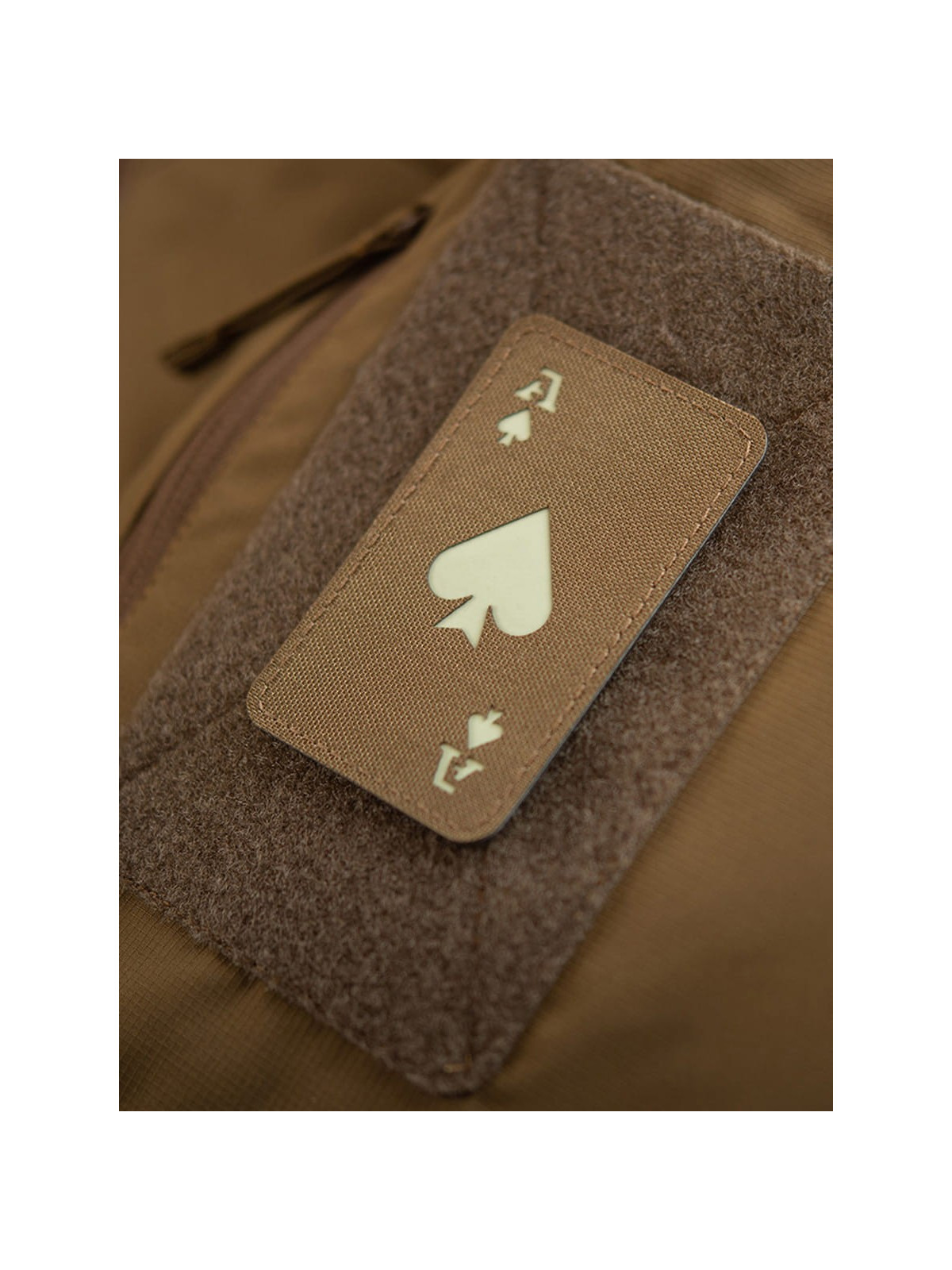 M-TAC Naszywka Ace Of Spades Laser Cut Coyote Fluorescencyjna