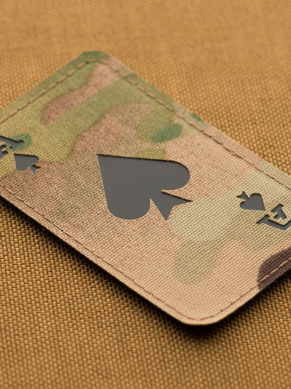 M-TAC Naszywka Ace Of Spades Laser Cut Multicam